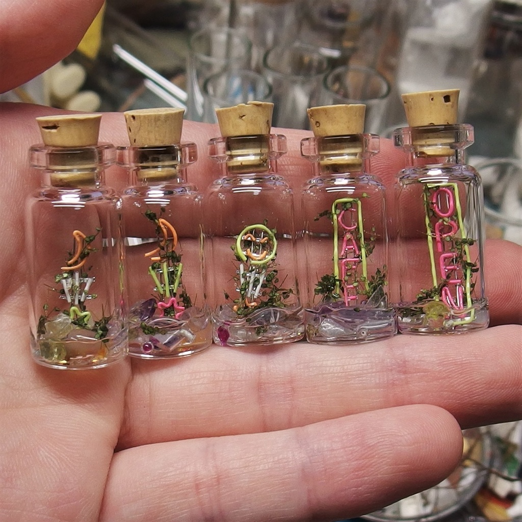 小瓶ガチャ売り