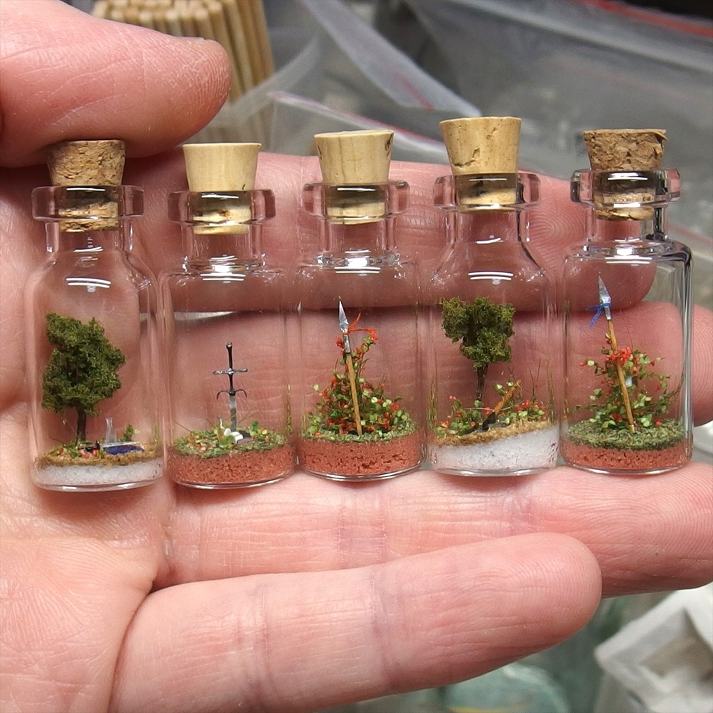 小瓶ガチャ売り