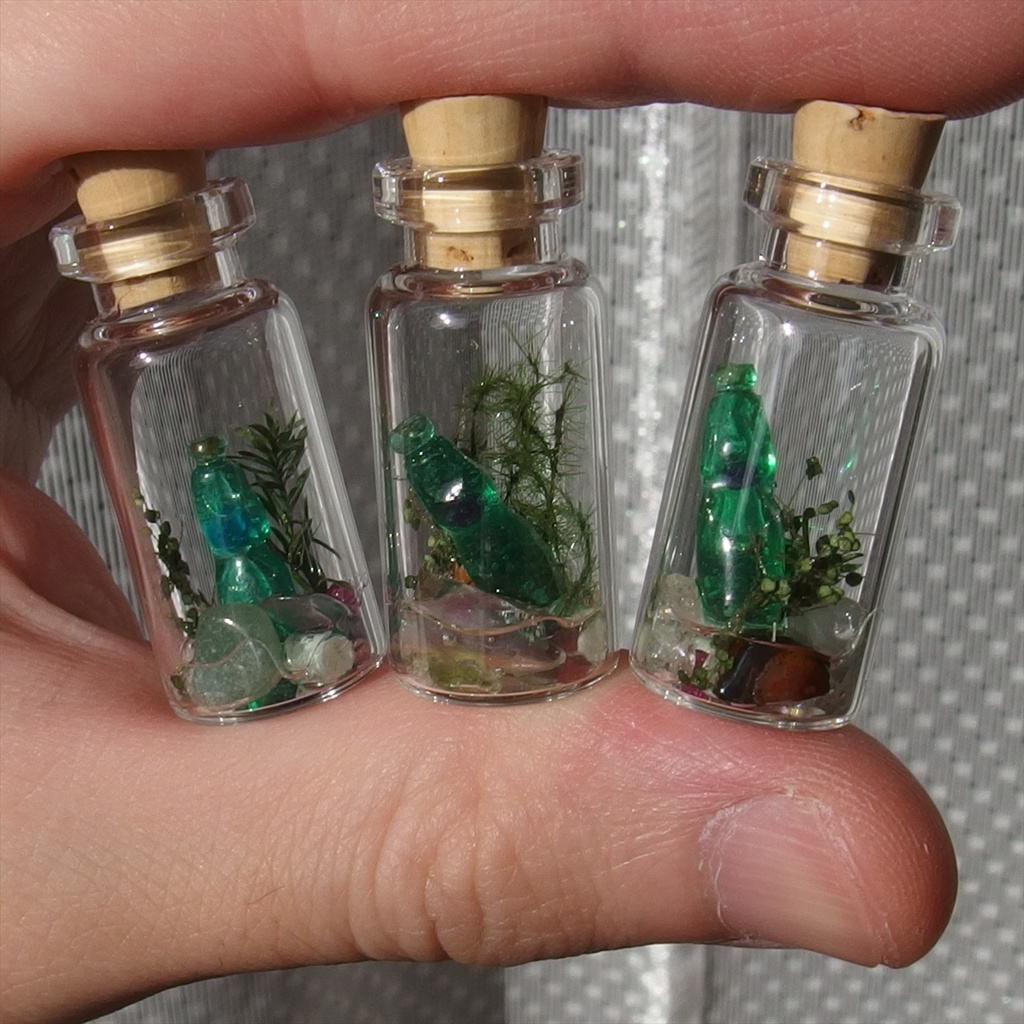 小瓶ガチャ売り