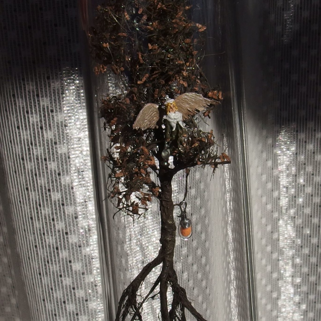 2017 樹木標本・燈火と天使(革ホルダー付き)