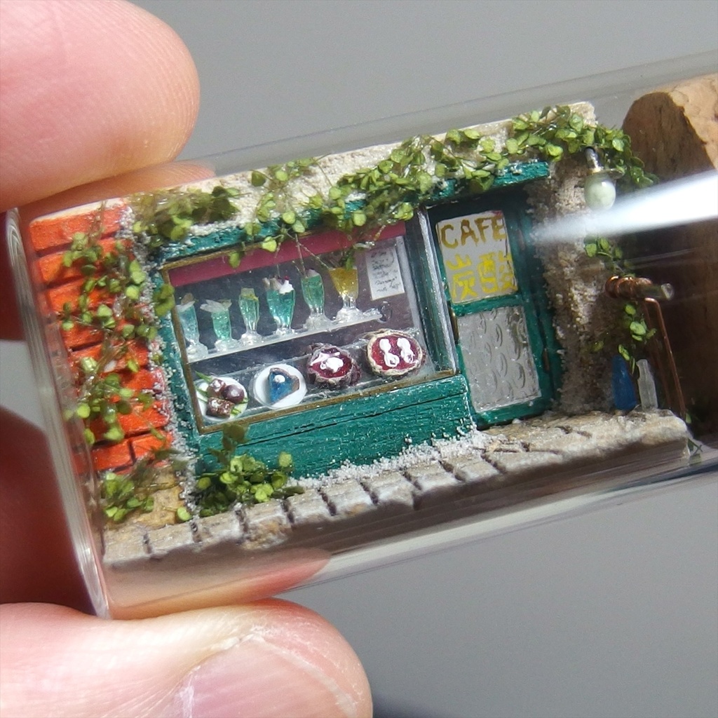 20221012 喫茶店の瓶詰 店名「CAFE 炭酸」