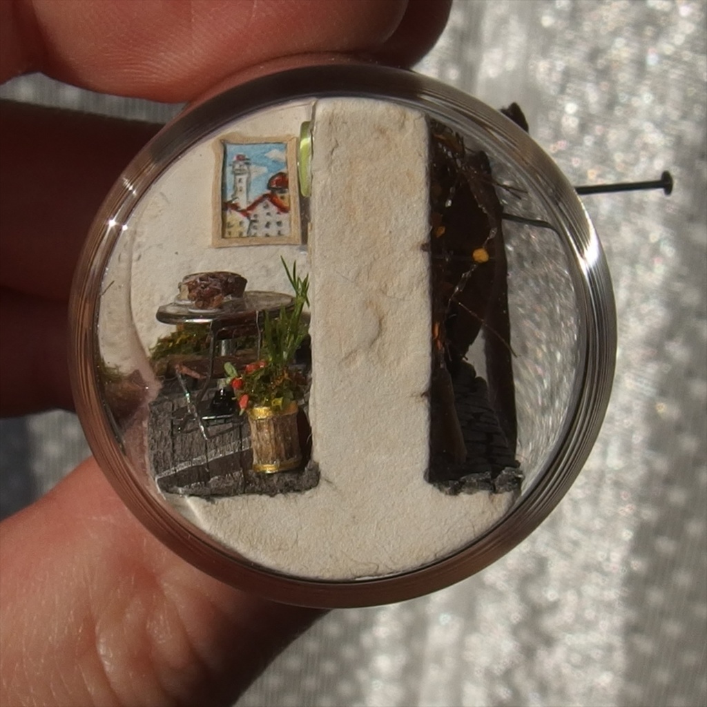 20240519 ミニチュアタルト屋の瓶詰 店名「レジンタルト」