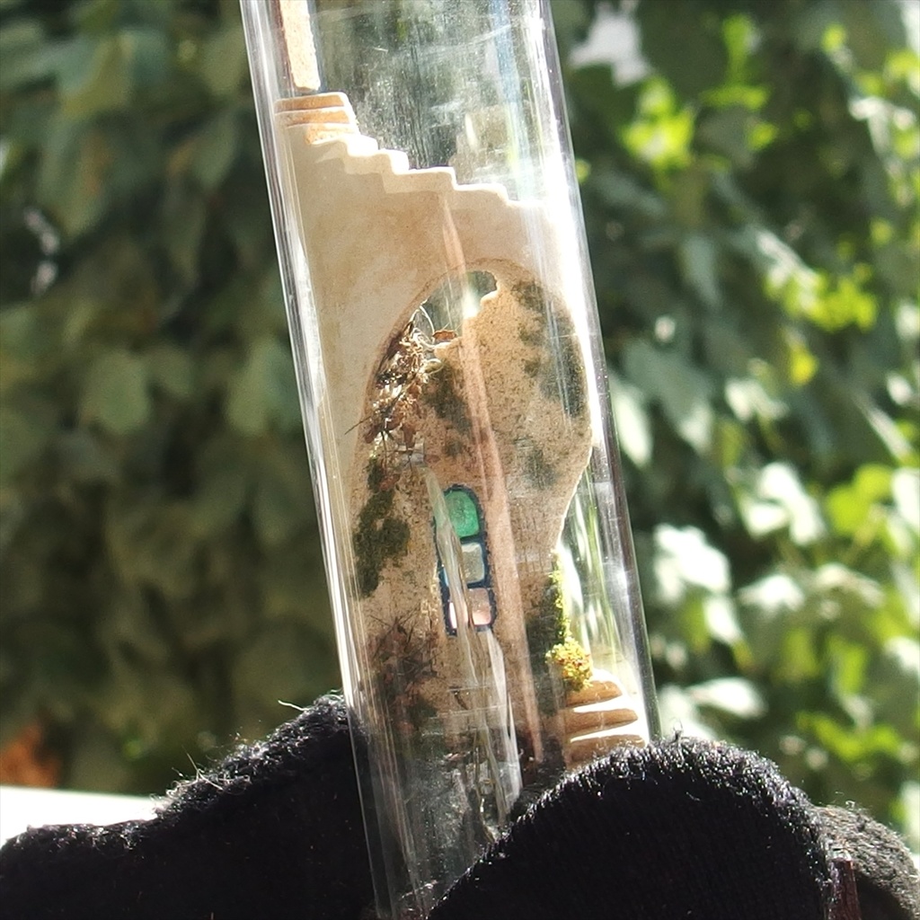 2018 円筒路地・螺旋階段