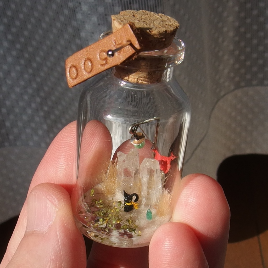 20250601 猫と水晶①