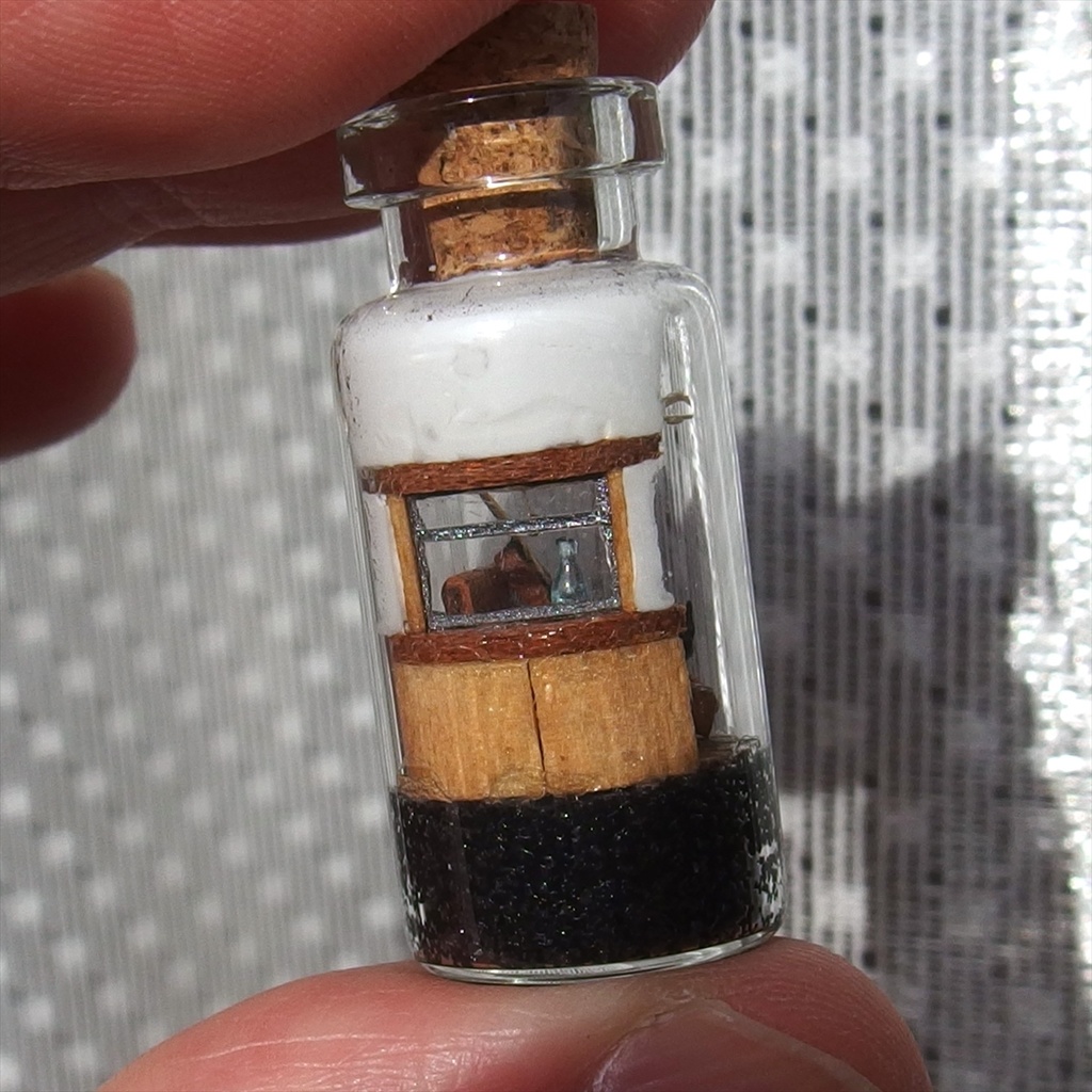 20250830 箱入り小瓶・ 猫と車窓