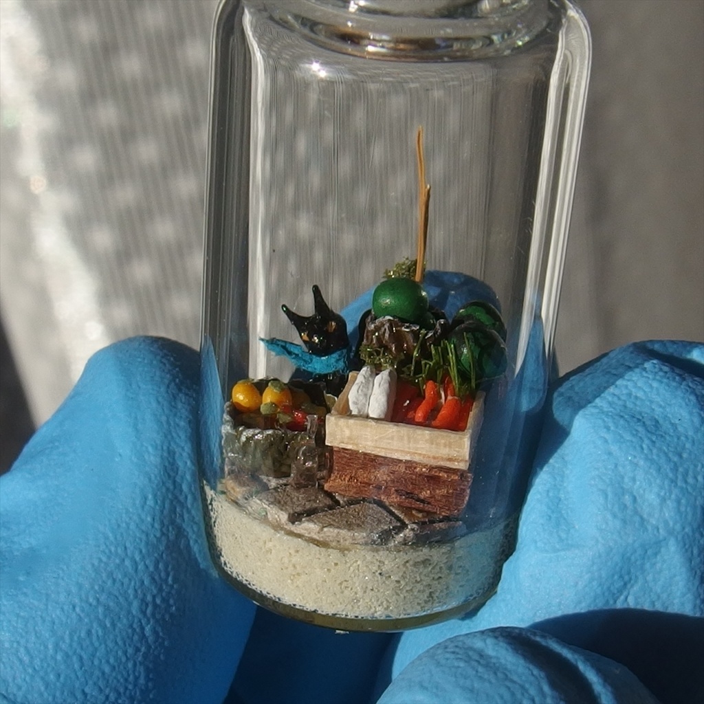 20260321 箱入り小瓶・猫の八百屋②