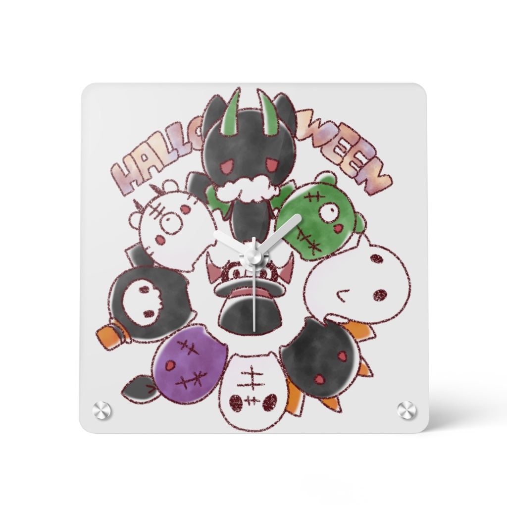 〈2022Halloweenイラスト2〉時計