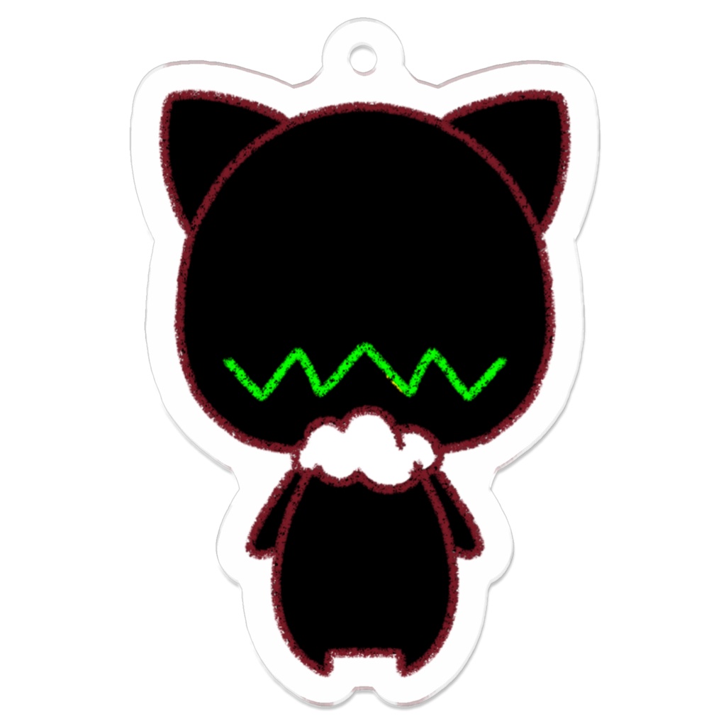 〈イラストグッズ〉 にゃんモンスター (黒系)