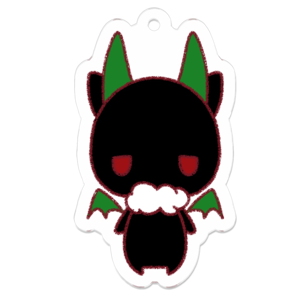 〈イラストグッズ〉べあのあ (あみぐるみ) アクリルキーホルダー