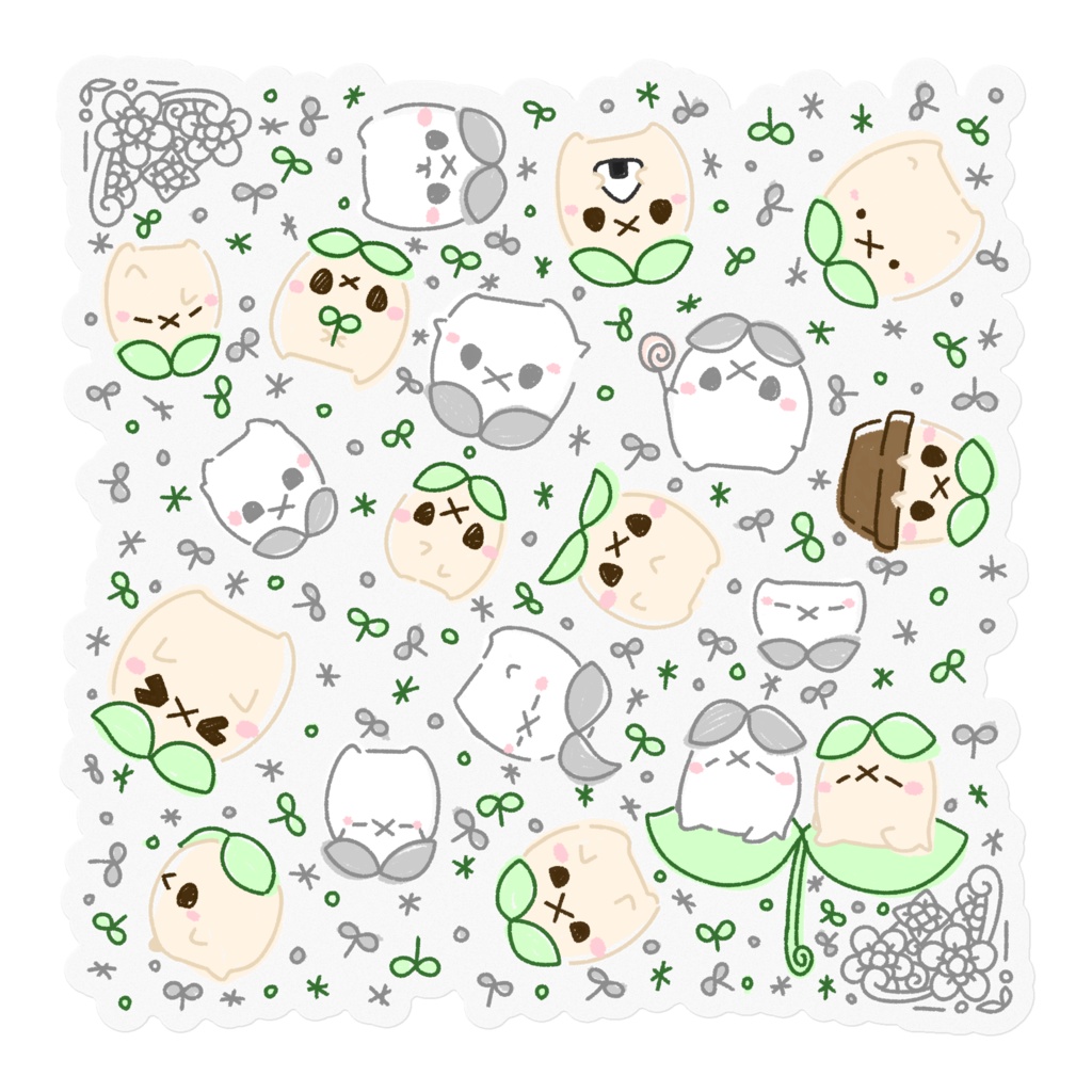 ぽぷらちゃんステッカー