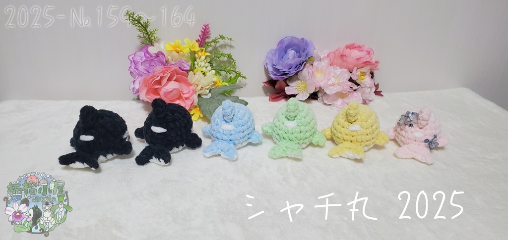 ラスト黄色のみ!【№159〜164】シャチ丸