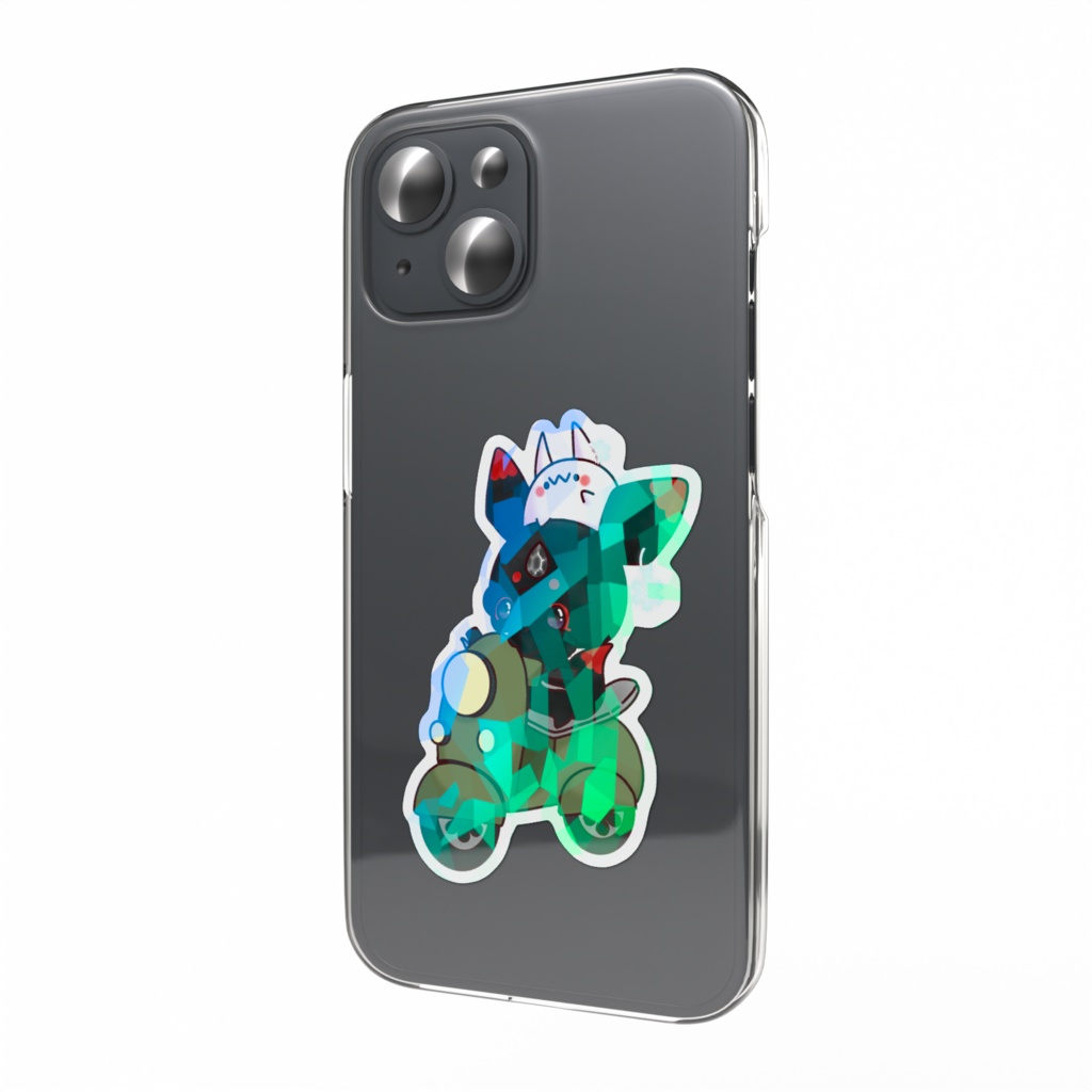 ホログラムムステッカー「冬の冒険」