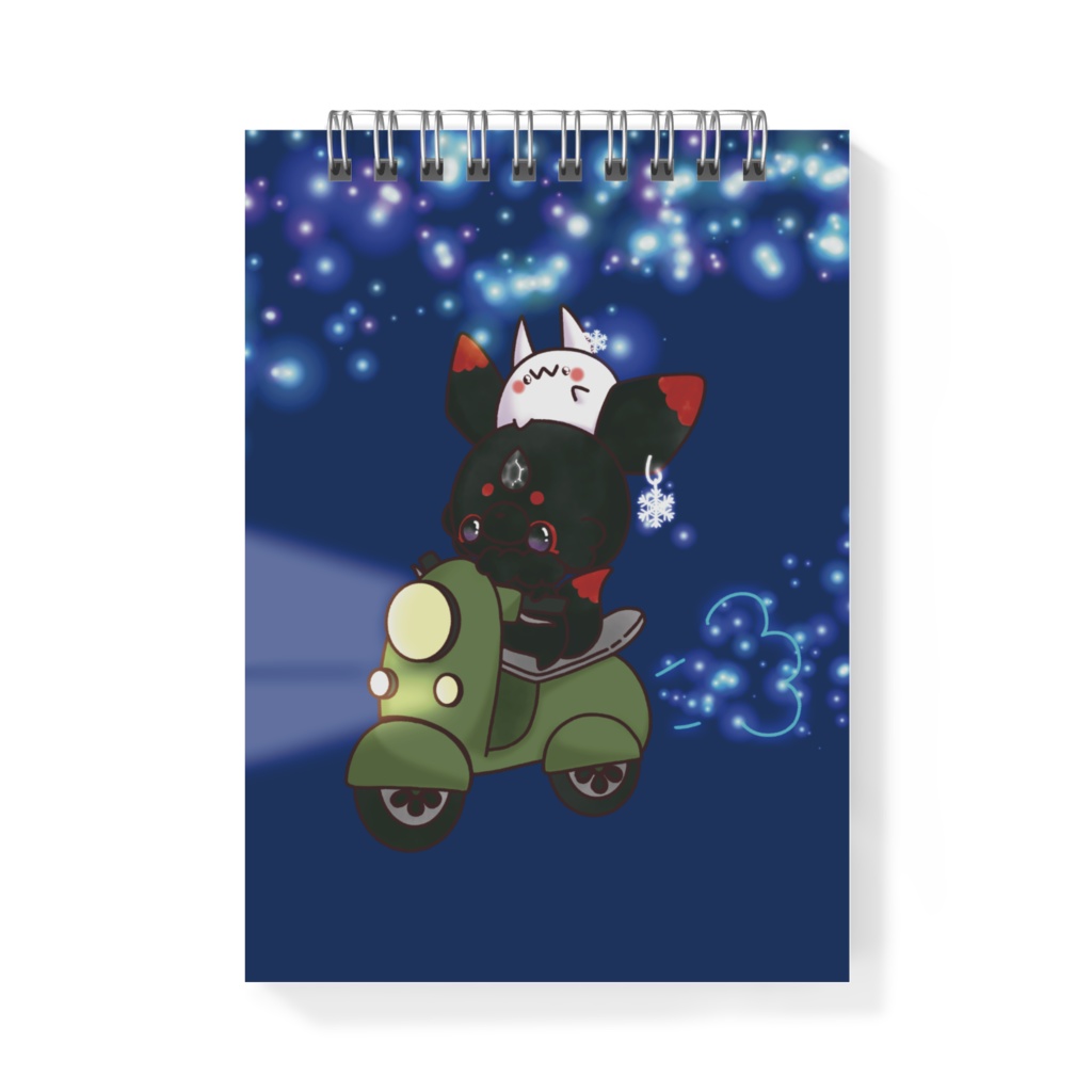 メモ帳(A6)「冬の冒険」