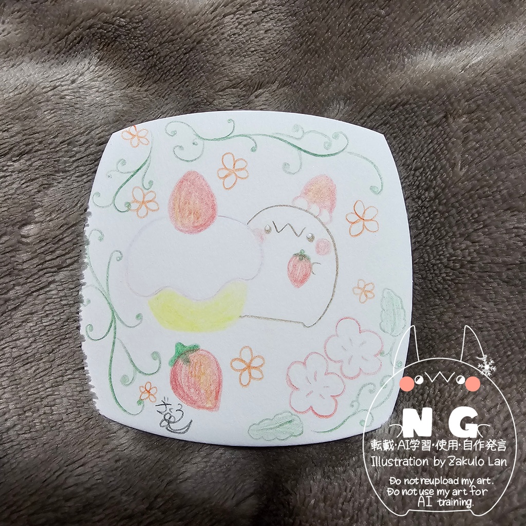 【OC】原画イラスト コースター