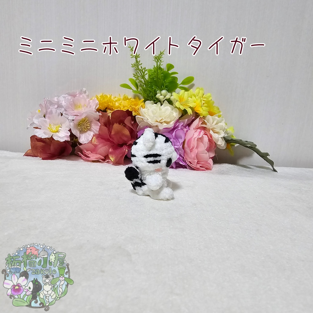 ミニミニホワイトタイガー🐯