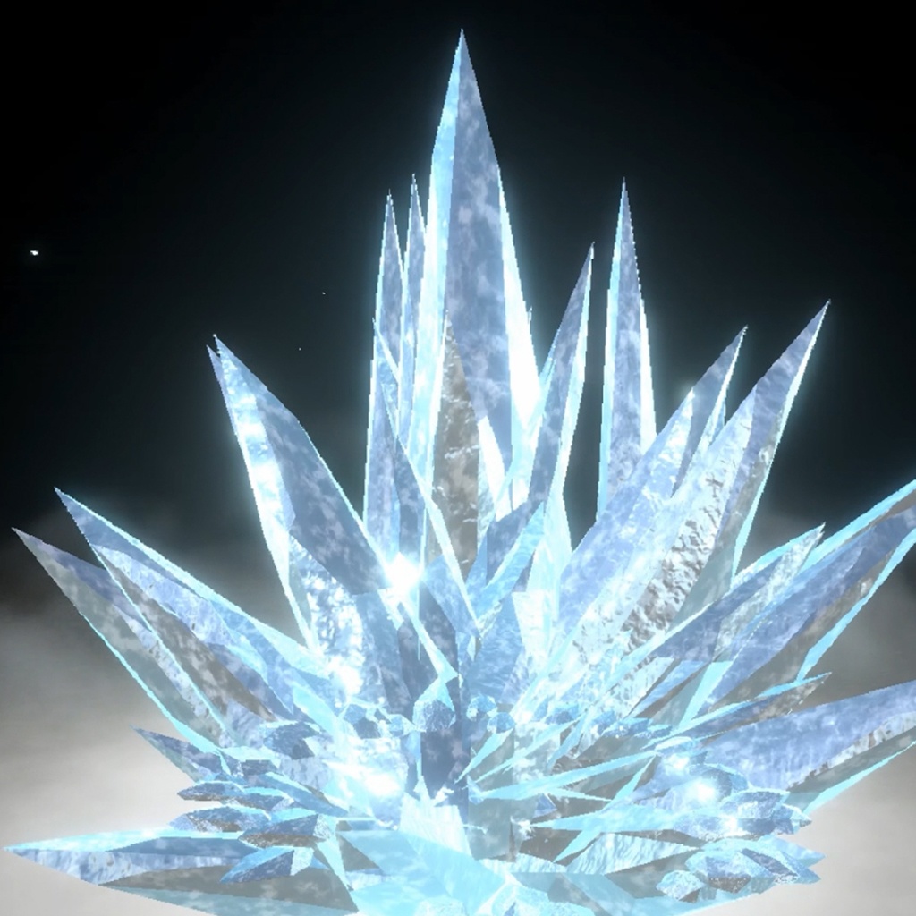 Unityエフェクト 氷01