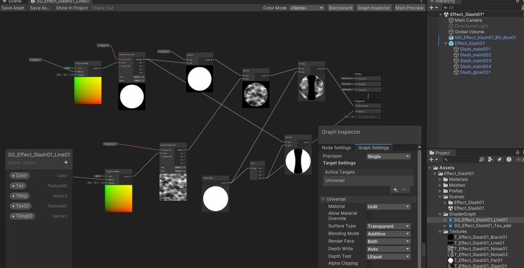 Unityエフェクト 斬撃01