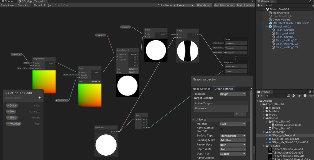 Unityエフェクト 斬撃02