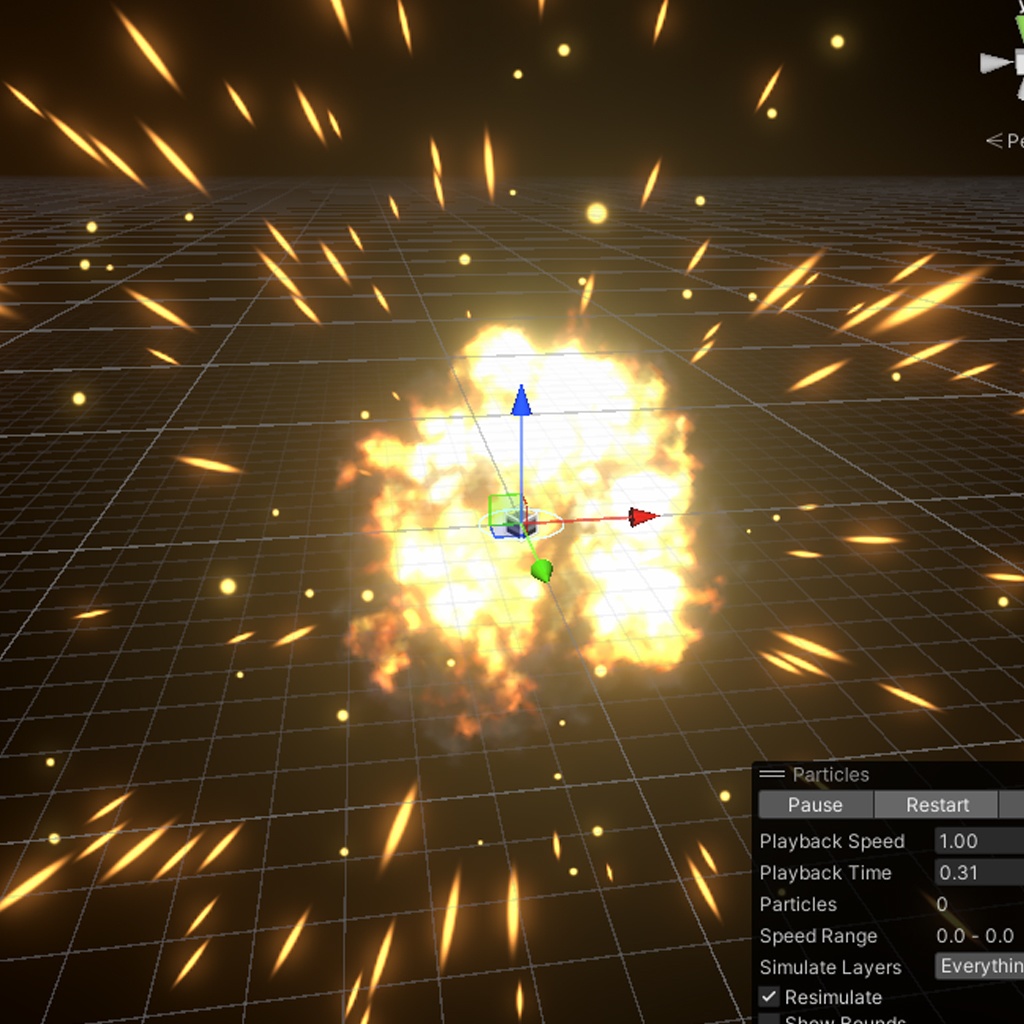 Unityエフェクト 爆発01