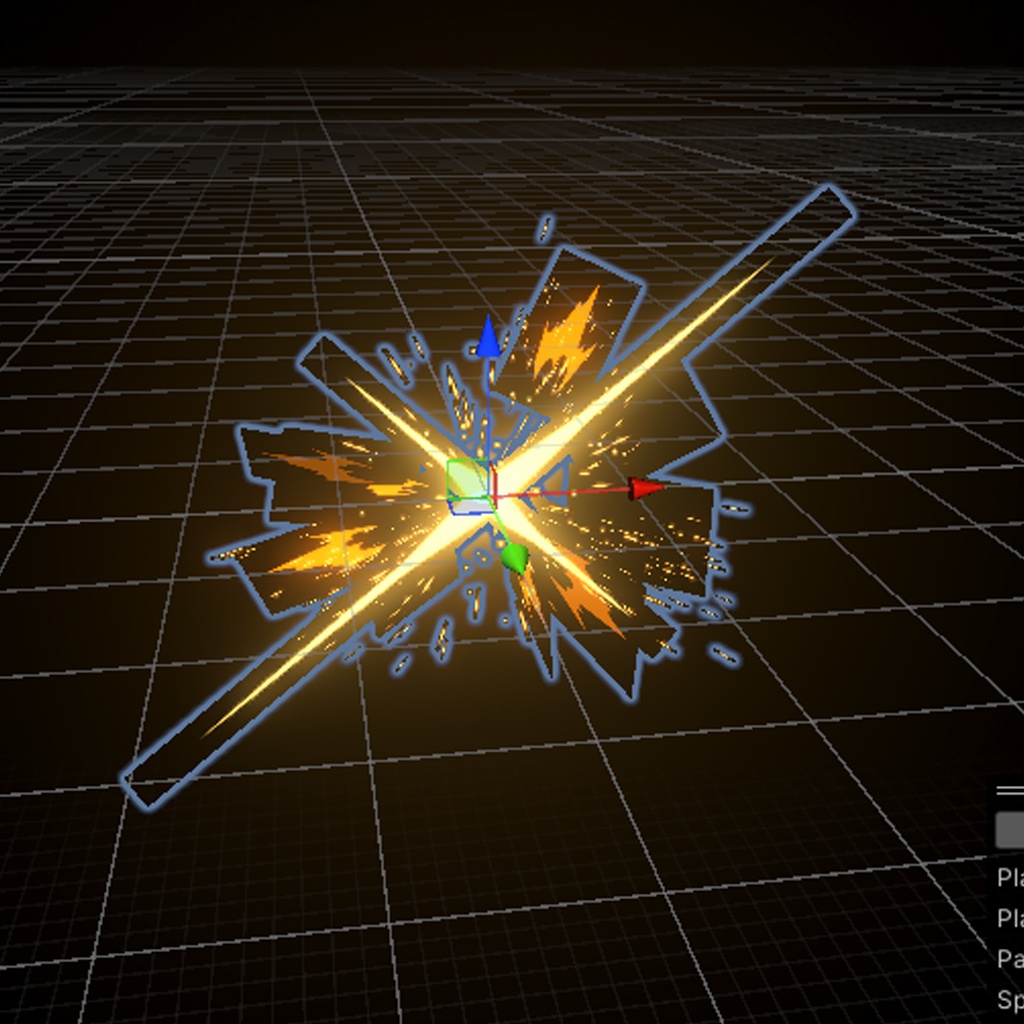 Unityエフェクト ショック02