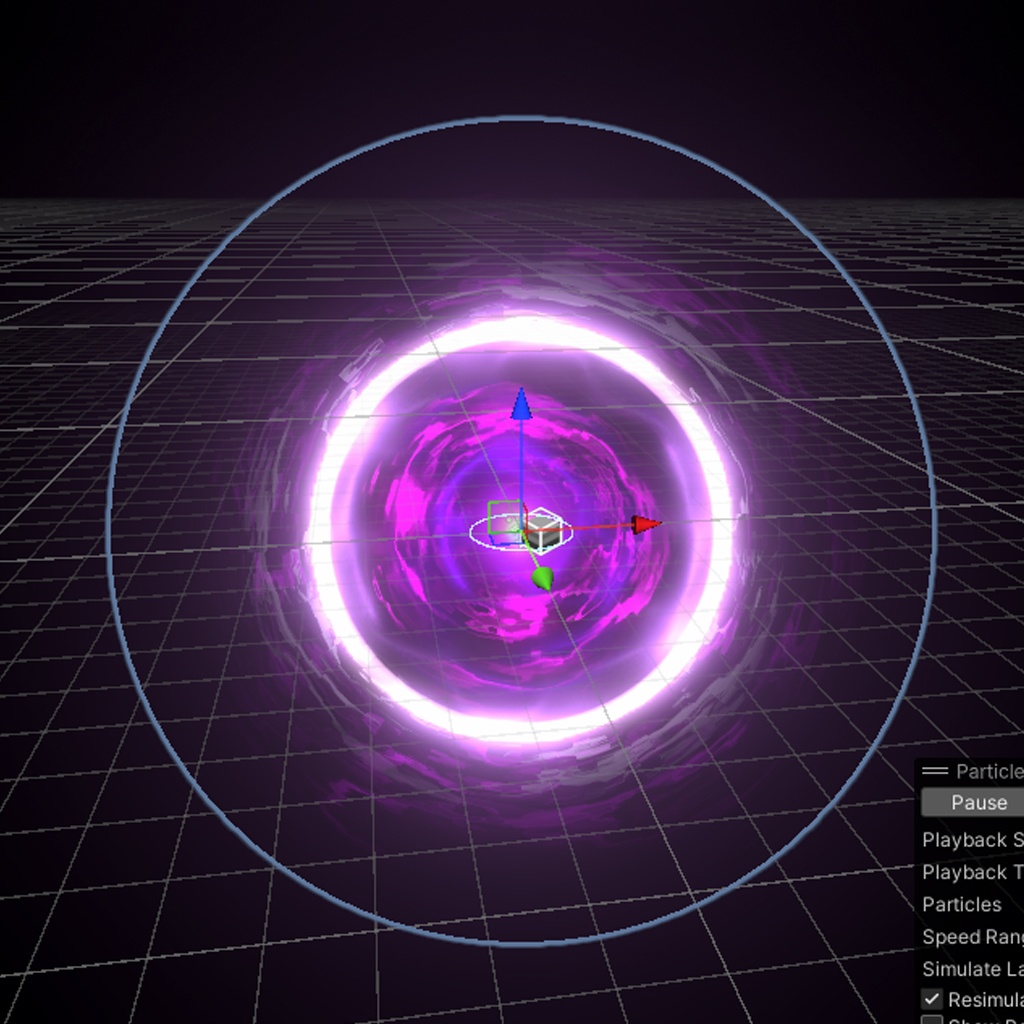 Unityエフェクト エネルギー01