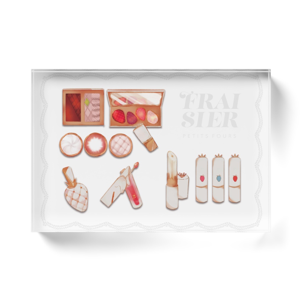 FRAISIERコスメ アクリルブロック