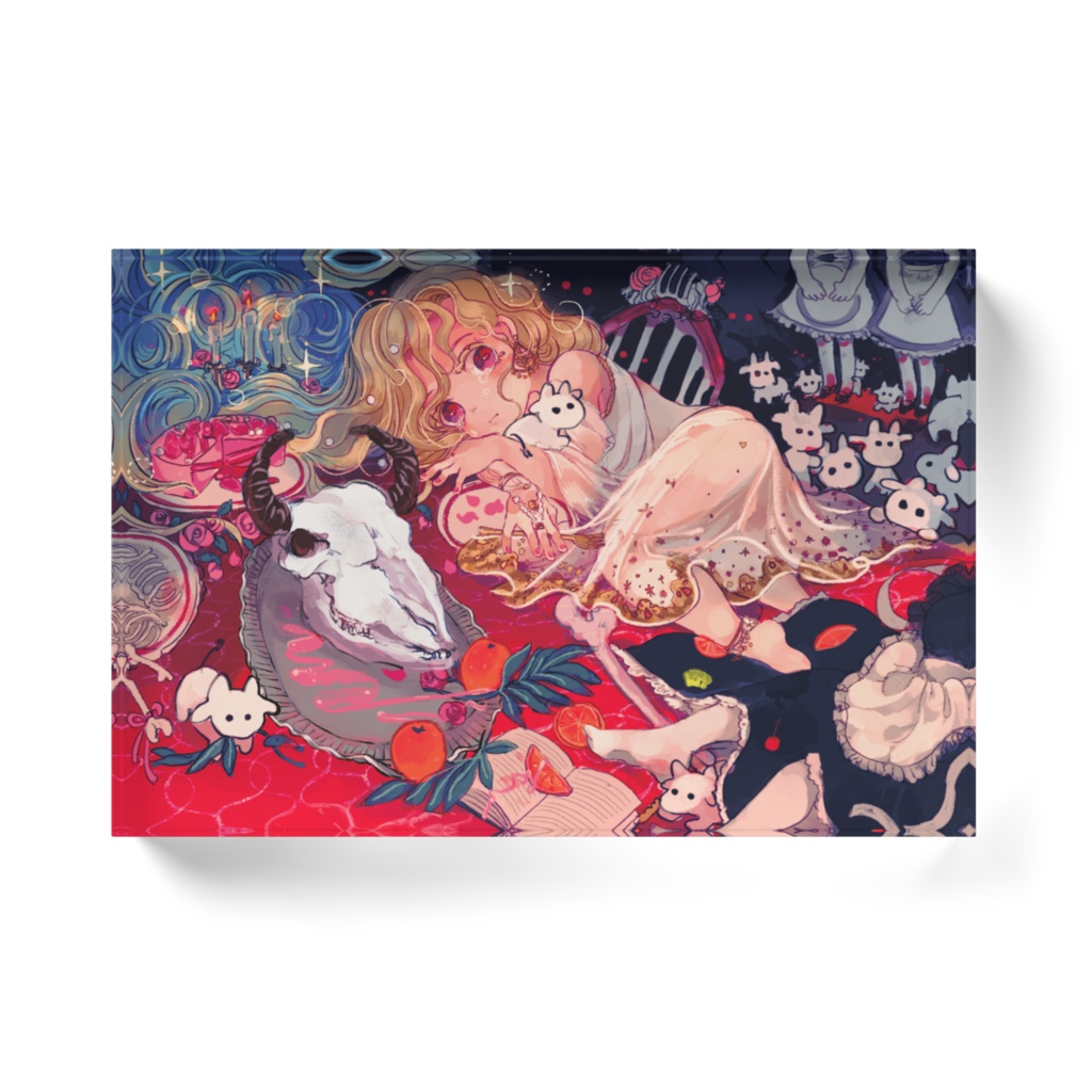 愛の食卓 アクリルブロック