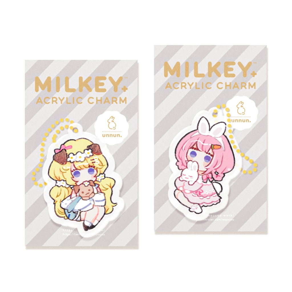 【非公式】おうとう ミルキーアクキー