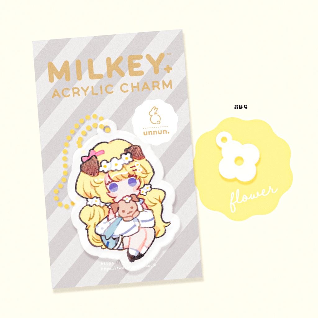 非公式 おうとう ミルキーアクキー Unnun Booth Booth