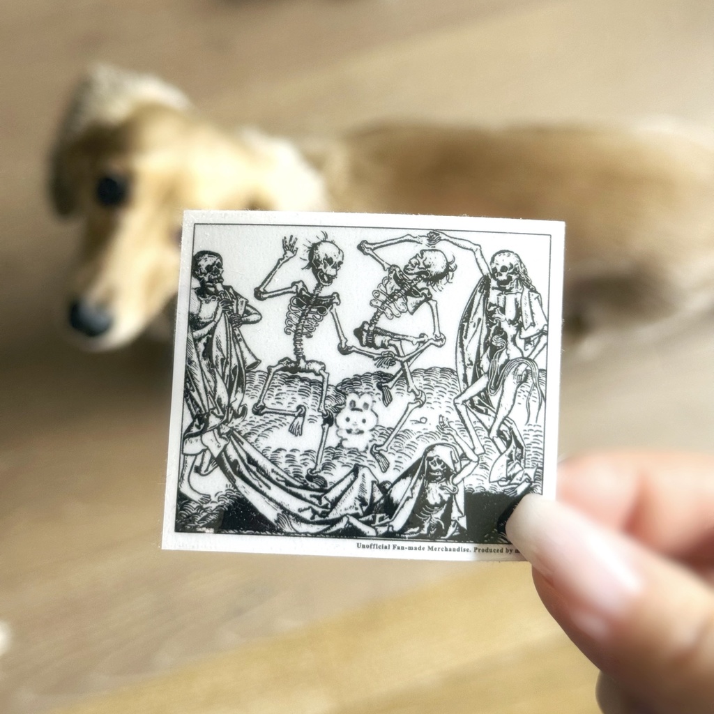 【ノベルティ】メメントモリたうんステッカー