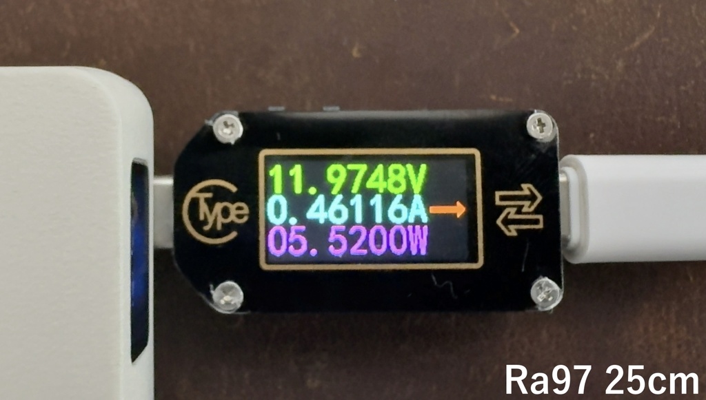 【超高演色Ra97/5700K】【照明自作/塗装ブース】USB-C 12v 高演色LEDテープ(50cm/25cm)