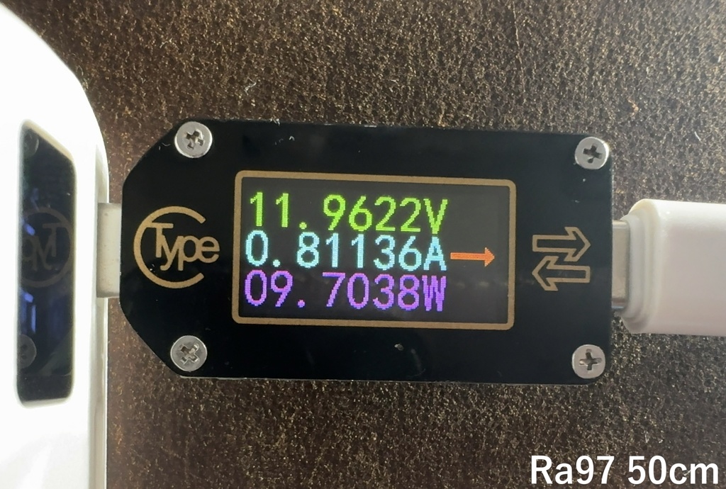 【超高演色Ra97/5700K】【照明自作/塗装ブース】USB-C 12v 高演色LEDテープ(50cm/25cm)