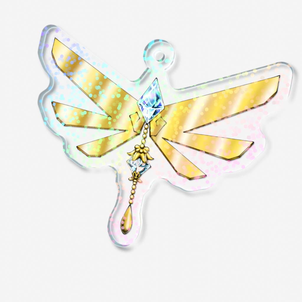 えれの背中のアクセ