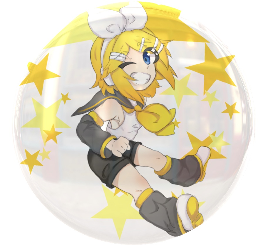 鏡音リンマグネット