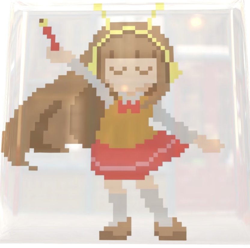 少女缶バッジ