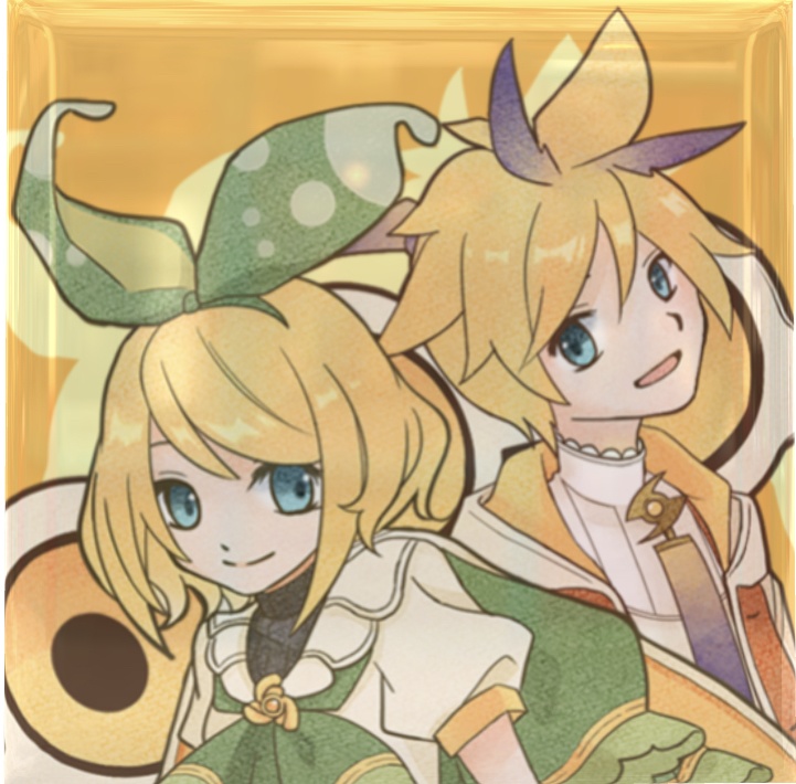 2021マジカルミライ鏡音リンレン缶バッジ