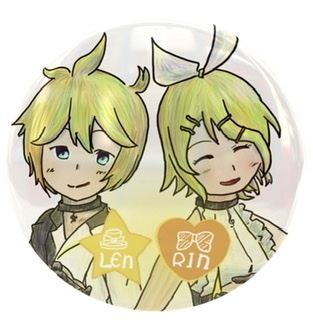 鏡音バースデーライブ　缶バッジ