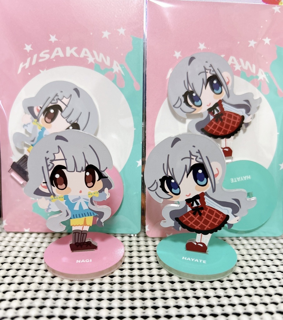久川姉妹フチなしアクスタ