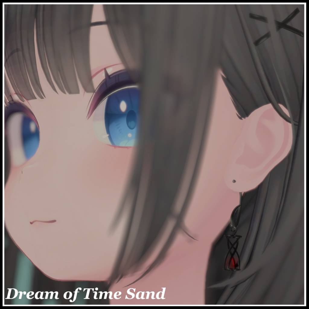 【vrchat向けピアス】時砂の夢【Dream of Time Sand】
