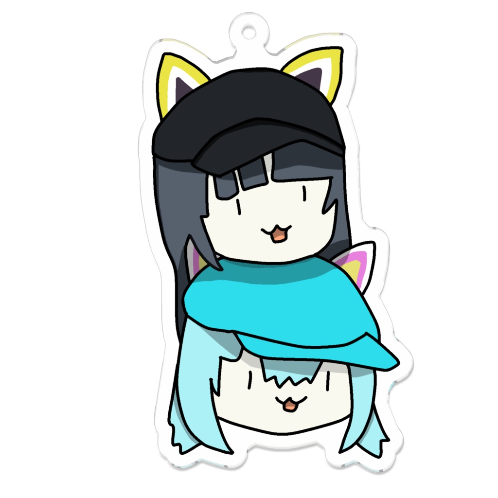 ゆる〜いしゃまみるキーホルダー