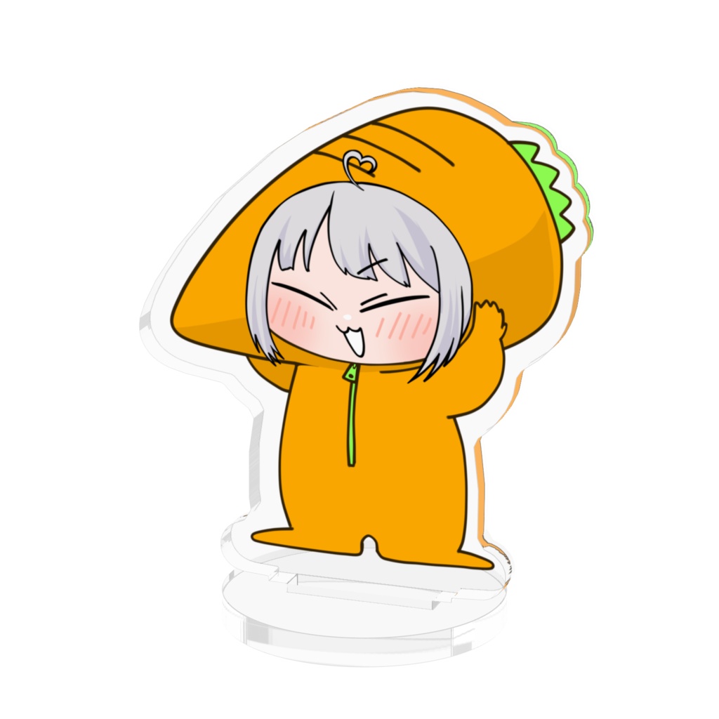 ミナノルナ にんじんSDアクスタ(50×50mm)