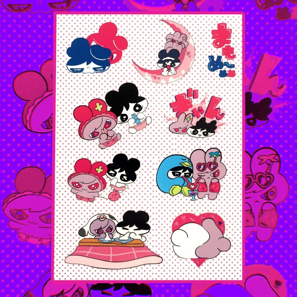 まもめ〜ちゃんシール【sticker】