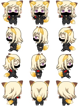 お出かけちよ（きつね）