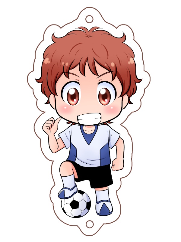 つながるらいちアクリルチャーム（体操服）