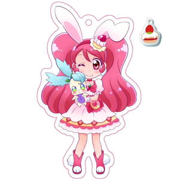 いちか＆ピカリオ　アクリルキーホルダー