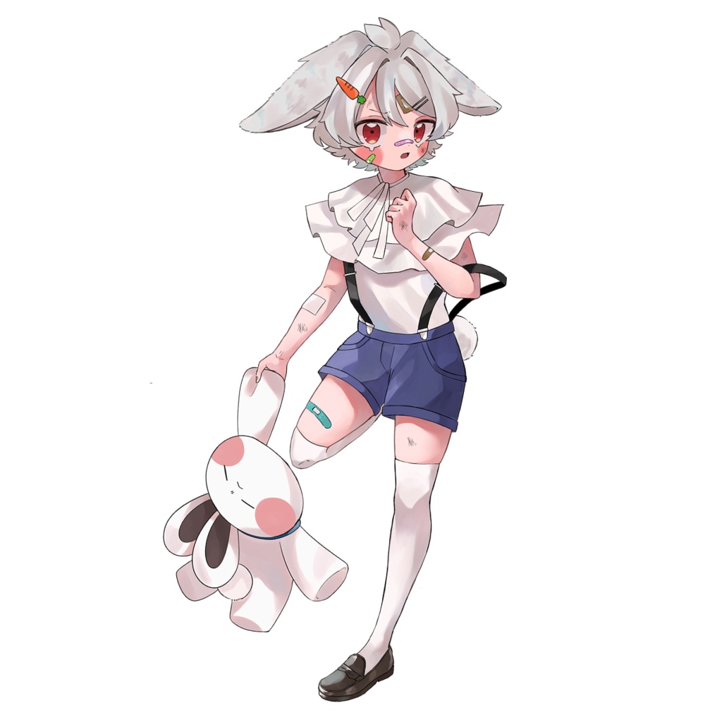 白色うさぎさん アクリルスタンド