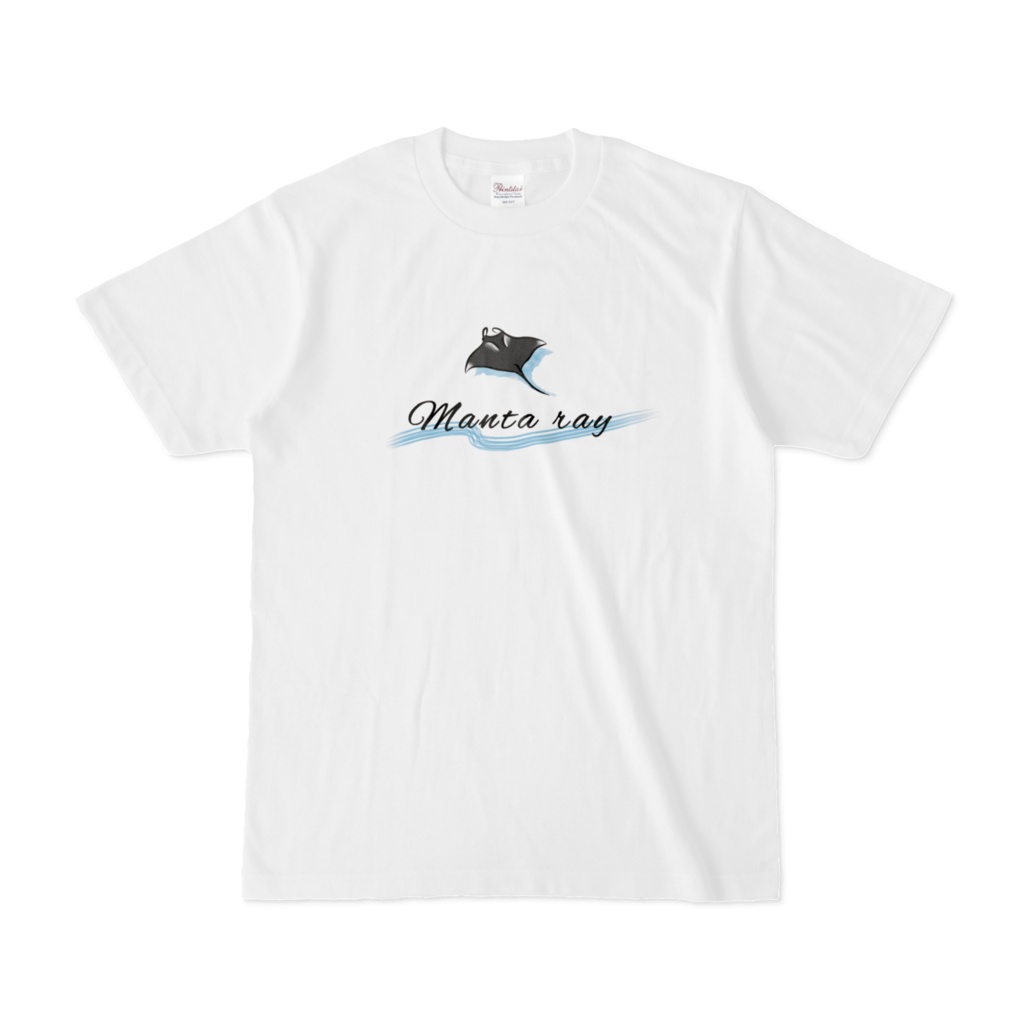 スモールマンタTシャツ(白)