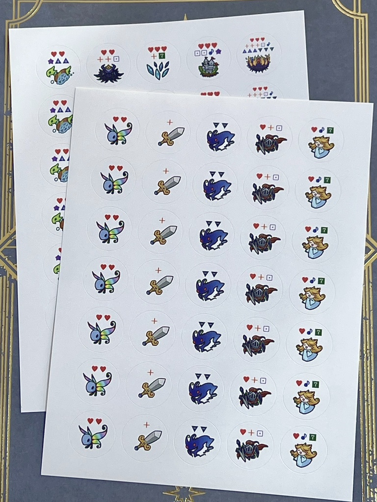 【シールタイプ追加】マギカロギア元型コマセット