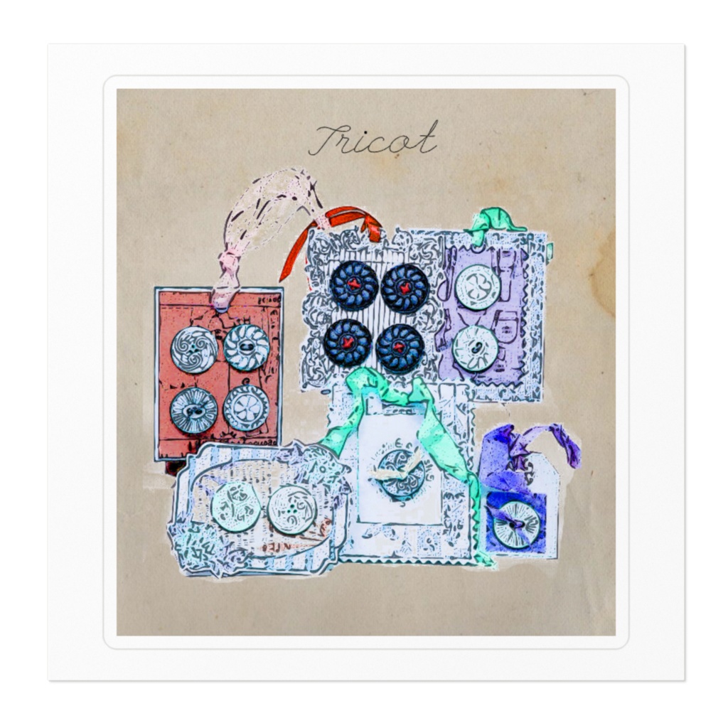 Tricot フランスのお裁縫小物たち