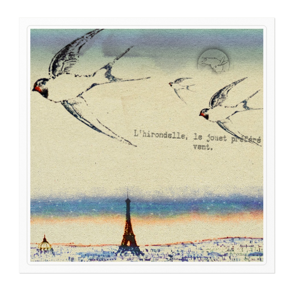 エッフェル塔とつばめの夜